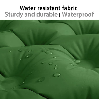 Outdoor Camping Sleeping Pad Folding Sleep Mat Beach Inflat Mattress with Pillows Ultralight Air Mat Travel Hiking New