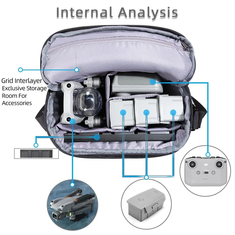 Backpack For DJI NEO/Mini 5 Pro Shoulder Bag Storage Case Travel Handbag For DJI Mini 4K/2/Air 2S/Mini 3/3Pro Dron Accessories