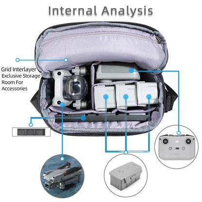 Backpack For DJI NEO/Mini 5 Pro Shoulder Bag Storage Case Travel Handbag For DJI Mini 4K/2/Air 2S/Mini 3/3Pro Dron Accessories