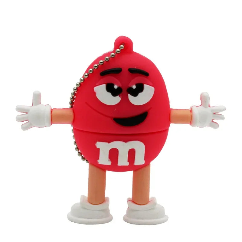 JASTER MM beans model pendrive USB Flash drive Memory stick usb 2.0 thumb drives Pen Drive pendriver 64GB 16GB 32GB U disk gift
