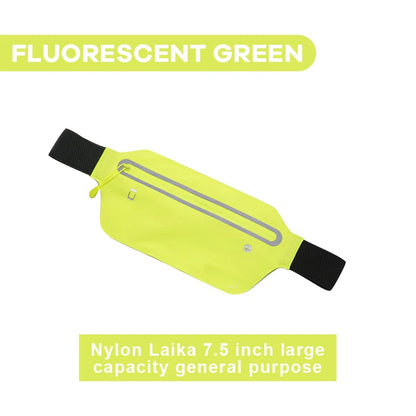 Sports waist pack Multi-functional outdoor running mobile phone men's and women's fitness waterproof invisible pocket ultra-thin