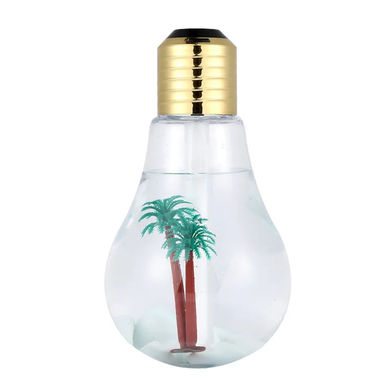 New Small Bulb Humidifier Bedroom Ultra Large Mist Desktop Air Humidifier
