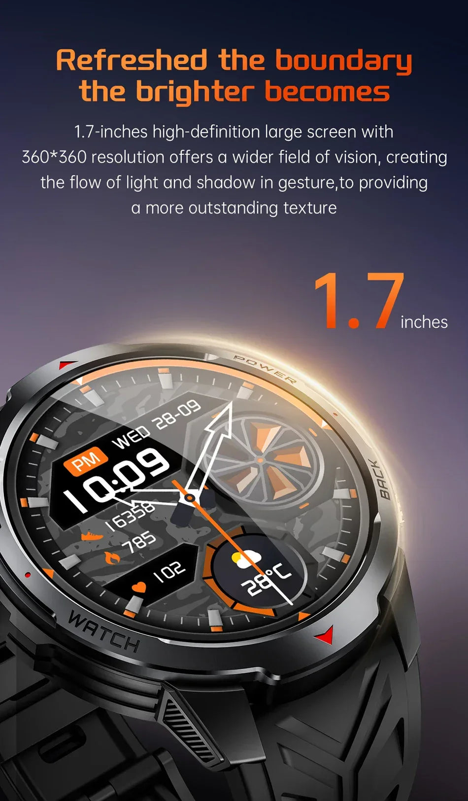 New T-Rex3 Pro 1100mAh Battery Smart Watch Men Compass 5ATM Waterproof Bluetooth Call Heart Rate Sports Run tracker Smartwatch