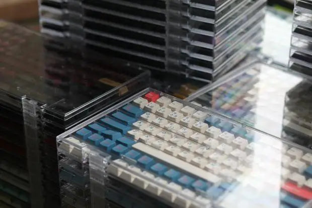 Keycaps Organizing Storage Tray PC Keycaps Container PC Material Keycaps Storage Box