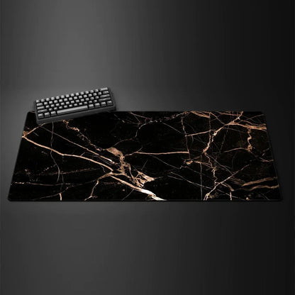 Marble Texture Mouse Pad New Large Computer Office Game Table Mats XXL 90x40 Rubber Anti-slip Gaming Keyboard Mat Long Desk Pads