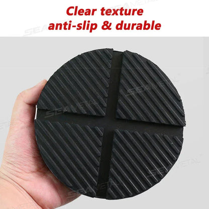 SEAMETAL 3 Sizes Universal Rubber Jack Pad Support Pinch Weld Slotted Floor Frame Rail Adapter Car Removal Repair Tool