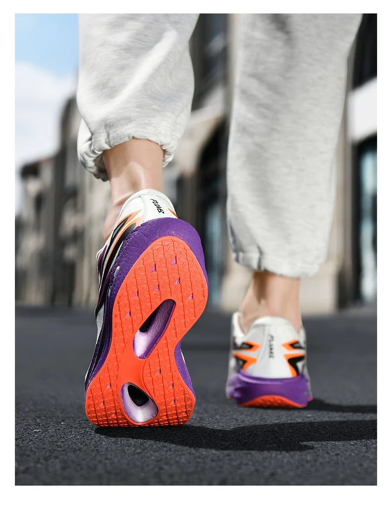Men's Running Shoes Jogging Breathable Mesh Cushioning Non-Slip Outdoor Casual shoes Couple Trainer Race Sneakers Off-road Shoes