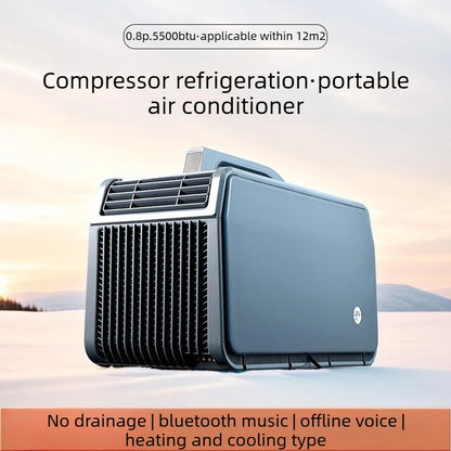 New Outdoor Portable Air Conditioner Compact Heating Cooling Mobile AC for Camping Tent