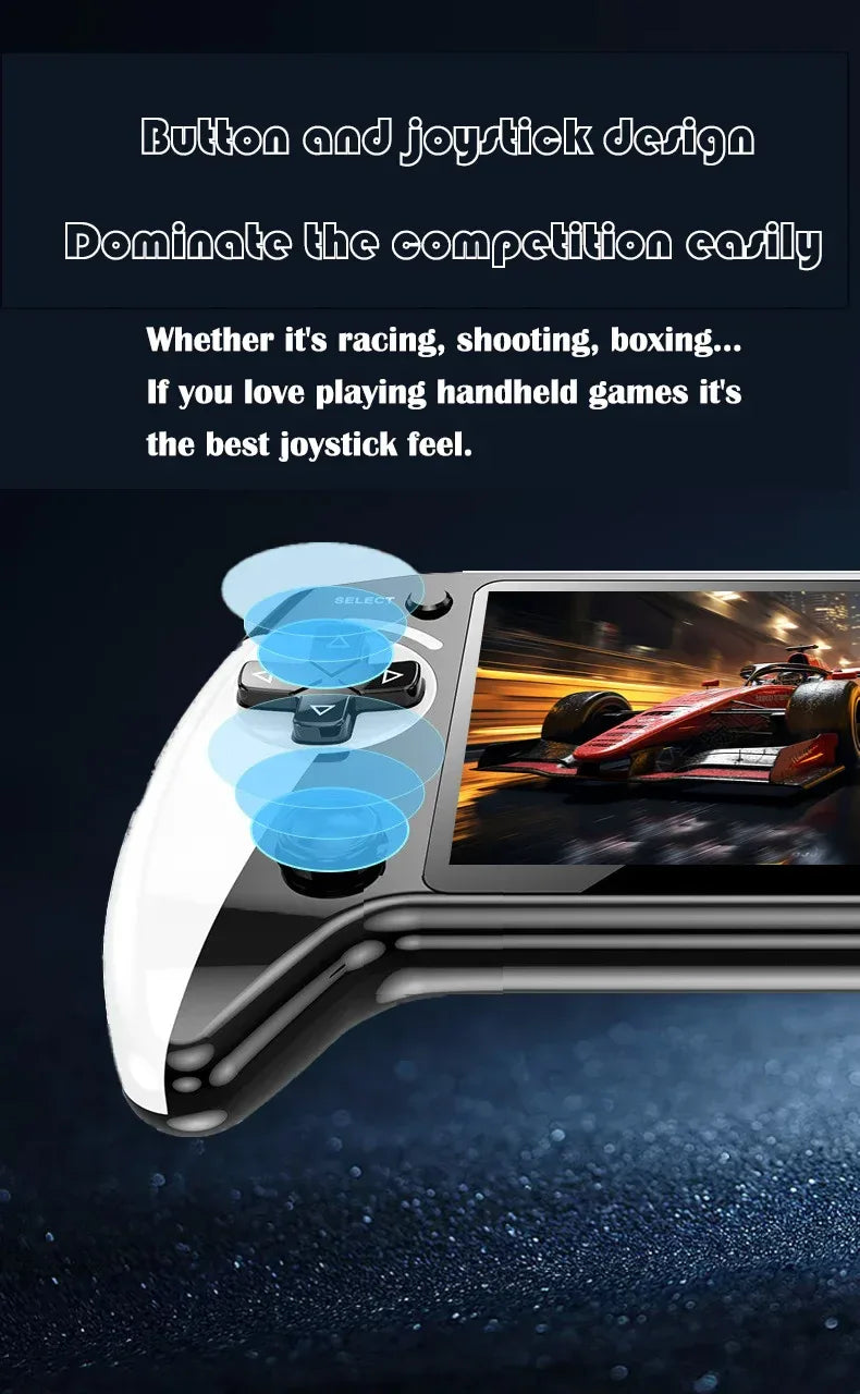 X9 portable game console, 5.5-inch screen, 1500mAh, retro video game player, Type C charging, electronic game player, large Arca