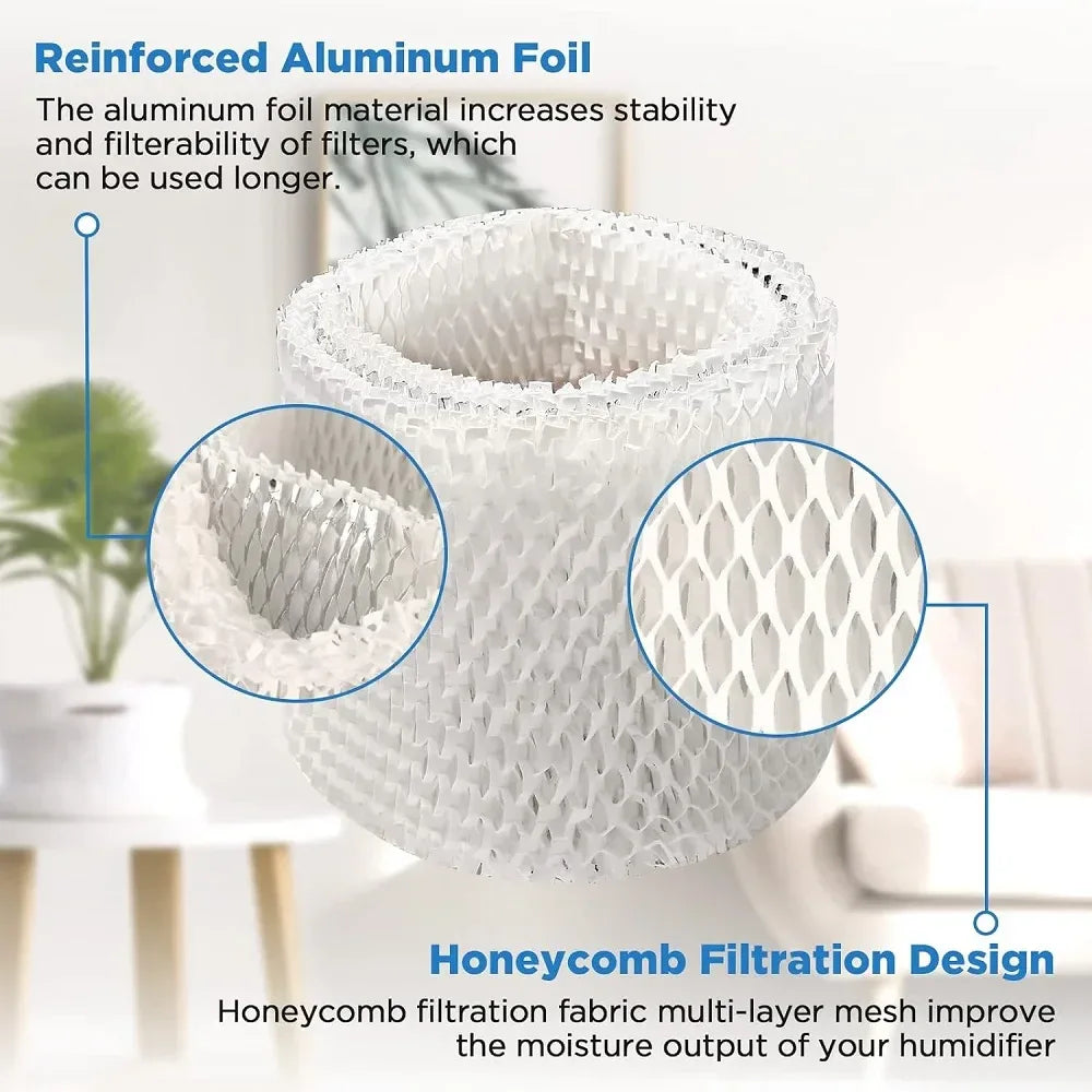2PCS WF2 Humidifier Filter for Kaz Vicks V3100 V3500 V3500N V3600 V3800 V3850 V3900 VEV320 Honeywell HCM-300T