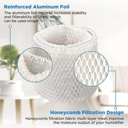 2PCS WF2 Humidifier Filter for Kaz Vicks V3100 V3500 V3500N V3600 V3800 V3850 V3900 VEV320 Honeywell HCM-300T