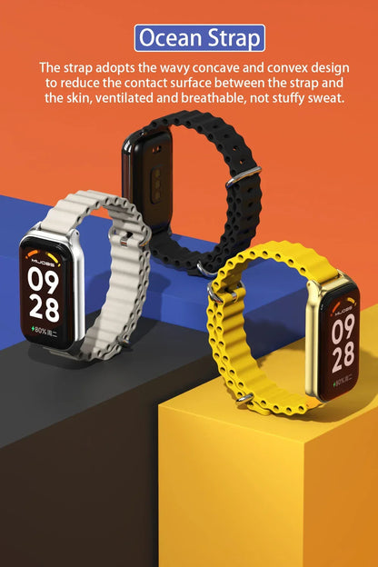 Strap for Redmi Smart Band 2 3 Bracelet Silicone Wristband Replacement Accessories Waterproof Watch Band for Redmi Band 2 Correa