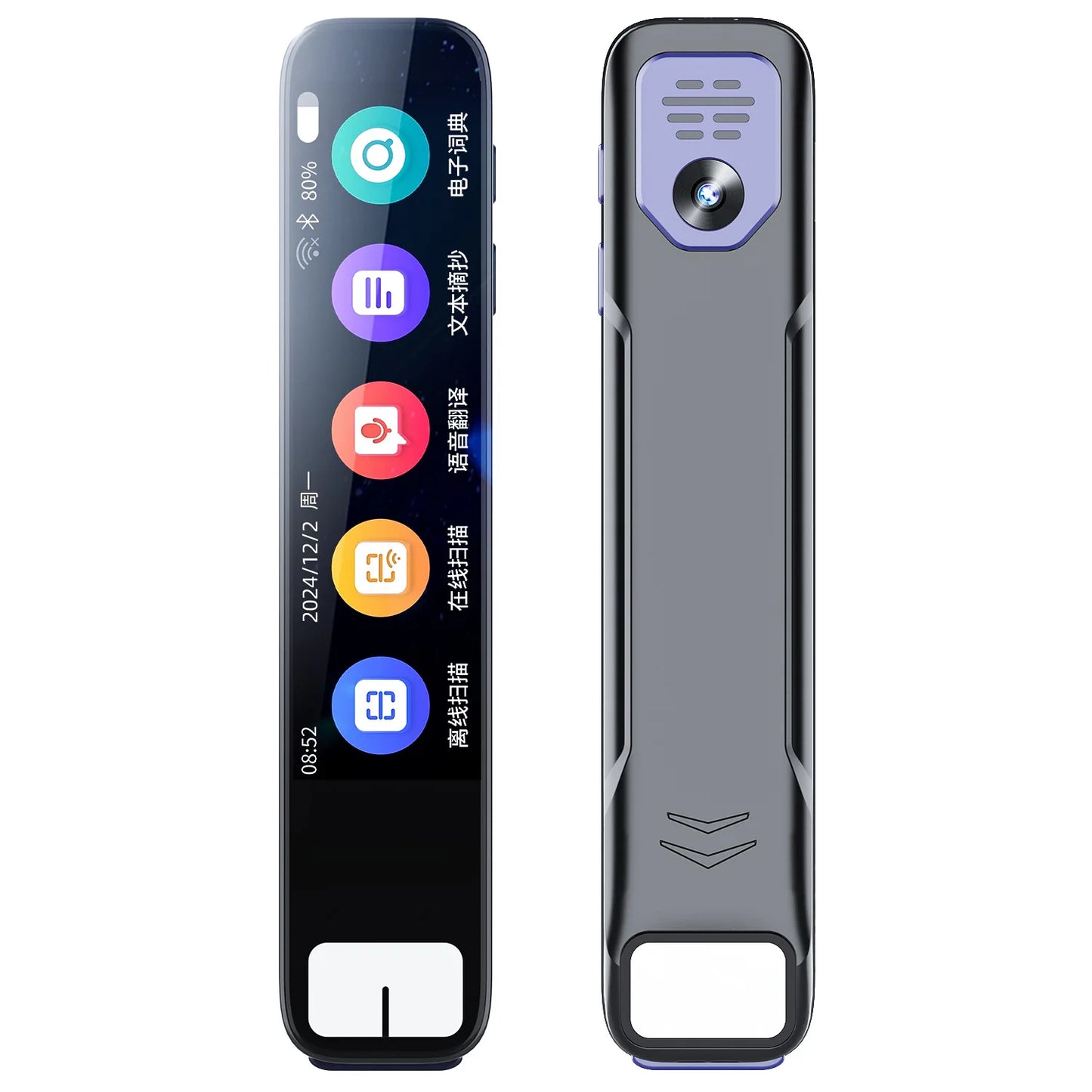 Offline Translation Pen Voice Translator GPT Smart AI Scan Reader Device Text Scanning Reading Translator WiFi/BT Connection