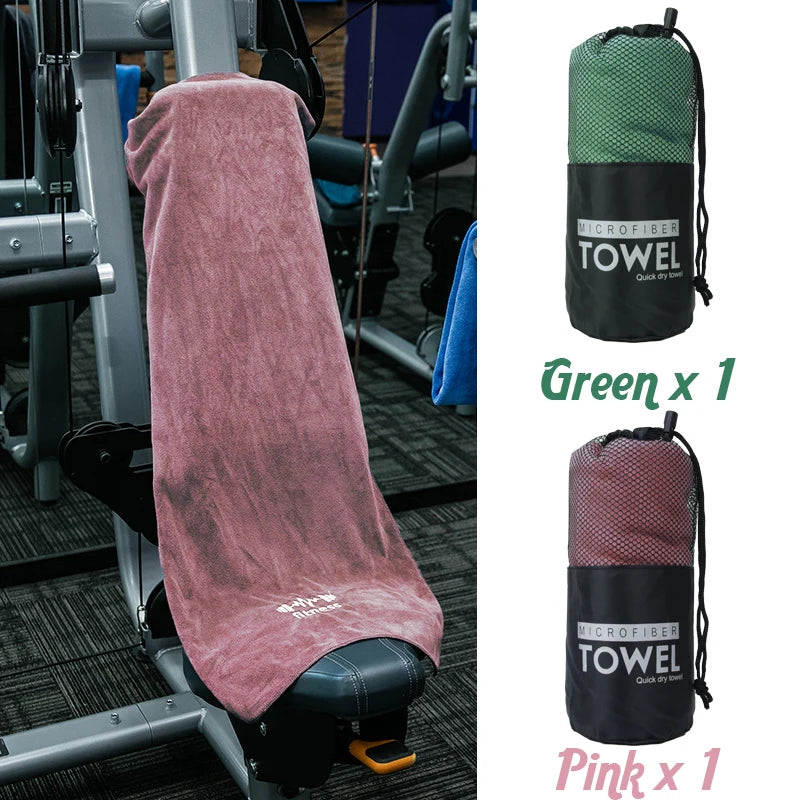 Fitness Towel for Sports Multifunctional Quick-Drying Towel Gym Equipment Sweat Pad Towel Swimming Towel Microfiber Pool Towels
