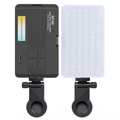 LED Camera Fill Light 2700-6500K RGB Video Light Rechargeable Handheld Fill Light Photography Lighting Accessories