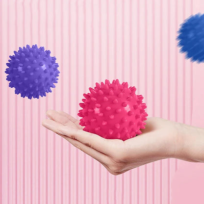 Massage Spiky Ball 7cm 9cm Training Muscle Pain Stress Massager Relaxation Acupoint Massage Myofascial Balls Yoga Ball Massage