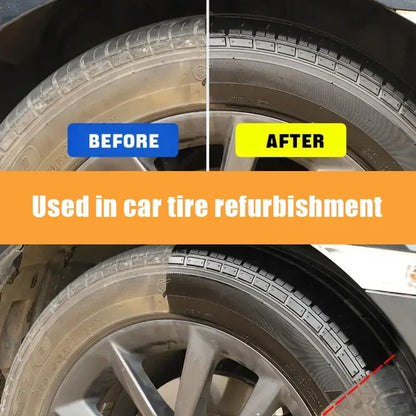 Car Plastic Restorer Crystal Clear Auto Interior Leather & Panel Renewal Wax Coating Agent Back To Black Gloss Car Wax Polish