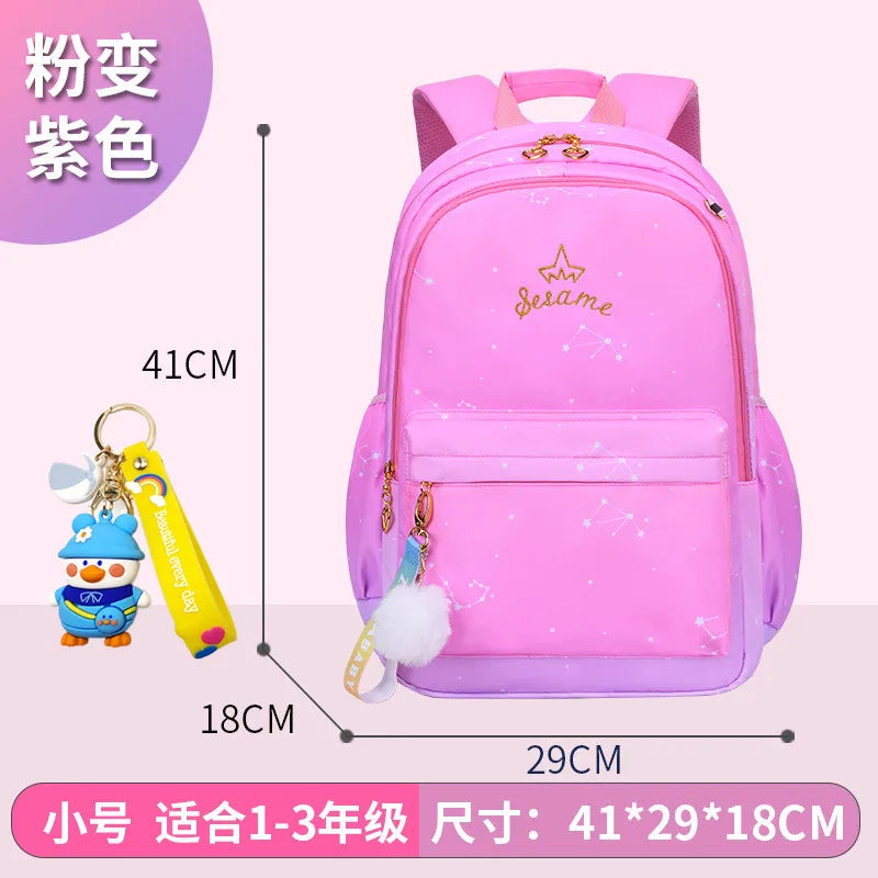 waterproof Children School Bag for Girls Primary princess school backpack Orthopedic Backpacks schoolbag kids Mochila Infantil