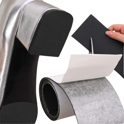 Durable Elastic Sole Anti Slip Sticker Repair Wearable Shoe Sole Protectors Self Adhesive Shoe Mute Cushion Shoe Bottom Pads
