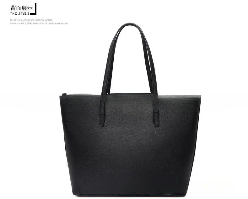Women Large Capacity Bucket Tote Bag Shoulder Handbag Mommy Bag Work Travel Casual Purse