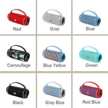 TG116c Bluetooth Speaker TWS Wireless Powerful Box Portable Outdoor Speakers Waterproof Subwoofer 3D Stereo Sound HandsFree Call