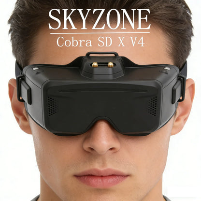 SKYZONE Cobra SD/X V4 FPV Goggles - Dual Screen Options 800x480 4.3in/1280x720 4.1in With 5.8G 48CH Diversity Receiver
