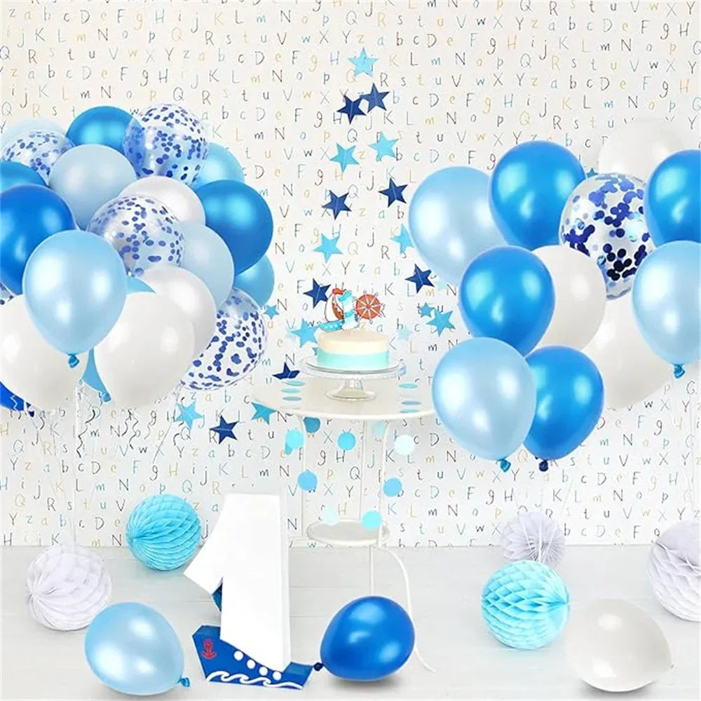 50PCS 10inch Balloons Gender Reveal Wedding Valentine's Day Baby Shower Birthday Globos Party Decorations