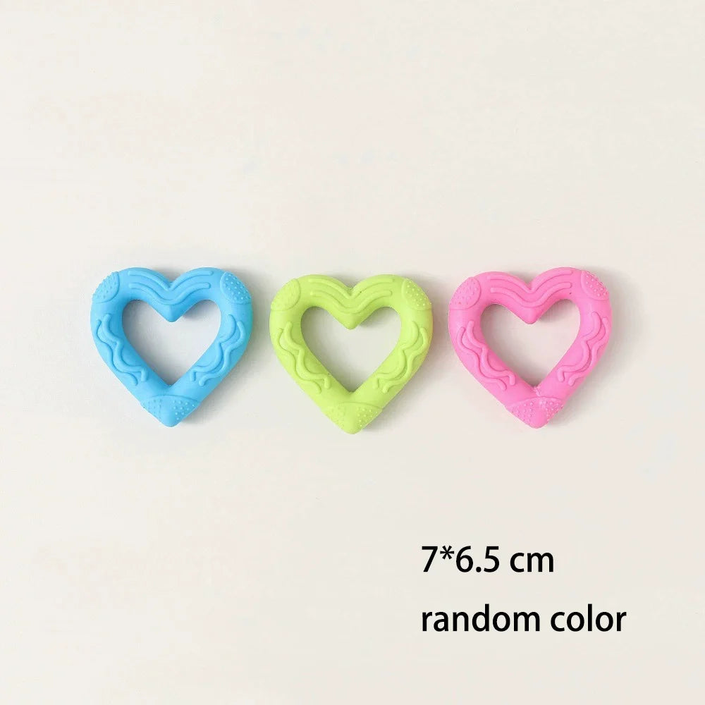 Pet Chew Toys Set Bone Pacifier Thorn Ring TPR Dog Molar Stick Teeth Cleaning Bite Resistant Puppy Teething Toy Boredom Relief