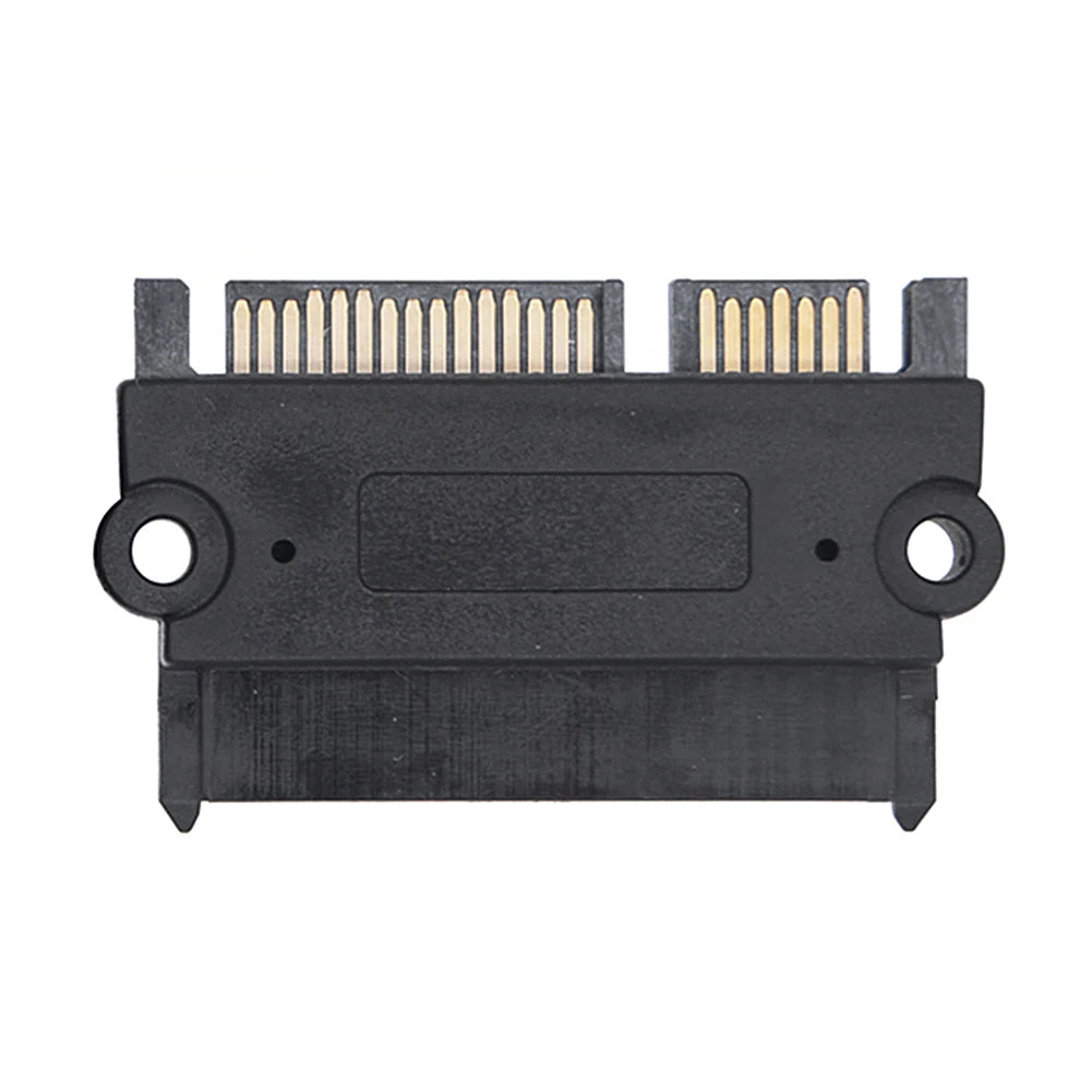 1-20PCS SATA Male To Female Power Data Converter 22Pin 7+15 Male To Female SATA To SATA Converter SATA To SATA Adapter