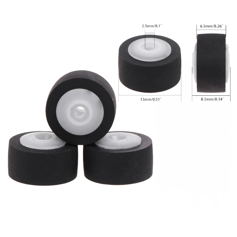 13mmx8x2 Car Press Belt Cartridge Audio Radio Tape Recorder Movement Rubber Pinch Roller Stereo Cassette Deck Wheel