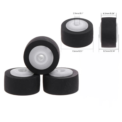 13mmx8x2 Car Press Belt Cartridge Audio Radio Tape Recorder Movement Rubber Pinch Roller Stereo Cassette Deck Wheel