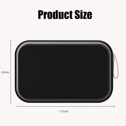 Wireless Bluetooth Speaker Portable ABS Environmentally Friendly Plastic Computer Bluetooth Mini Stereo Loudspeaker For Outdoor