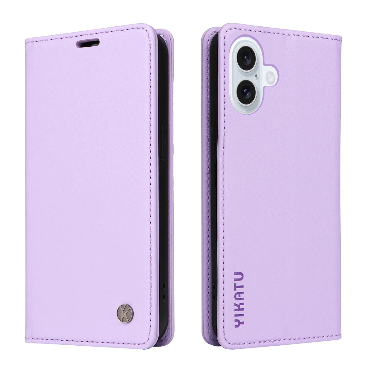 Magnetic Leather Wallet Flip Case for iPhone 17 Air 16e 16 15 14 13 12 11 Pro XS Max 8 7 Plus | Ultra Silm Design | Premium Case
