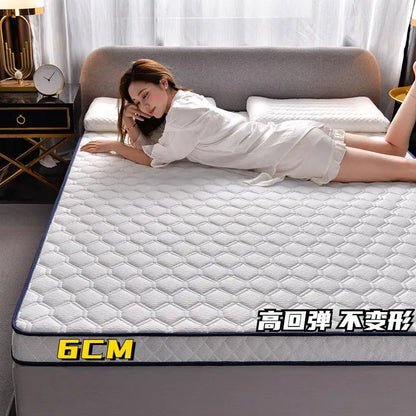Latex mattress home hotel cushion thickened dormitory single double student tatami mattress, fashion sponge mats