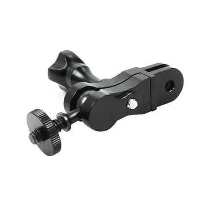 Universal Aluminum Arm Adapter Mount Bracket Connector W/ Knob 1/4'' Inch Screw for GoPro for OSMO Action YI Sports DSLR Cameras