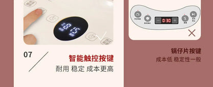 Compact Automatic Stand Mixer Dough Kneading Fermentation All-in-One Multifunctional Machine for Home
