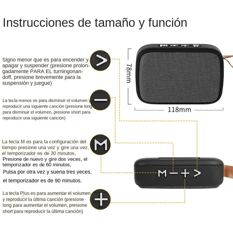 Wireless Bluetooth Speaker Portable ABS Environmentally Friendly Plastic Computer Bluetooth Mini Stereo Loudspeaker For Outdoor