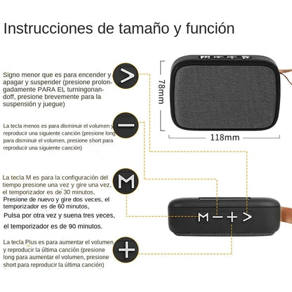 Wireless Bluetooth Speaker Portable ABS Environmentally Friendly Plastic Computer Bluetooth Mini Stereo Loudspeaker For Outdoor