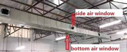 1.5kw 220v Outdoor Evaporative Mobile Wall Mounted Window Type Industrial Water Air Cooler Air Conditioner
