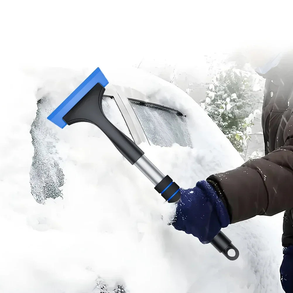 Car Snow Shovel With Sponge Handle Extendable Ice Scraper Defrosting Snow Removers Windshield Snow Remover Auto Cleaner Tools ﻿