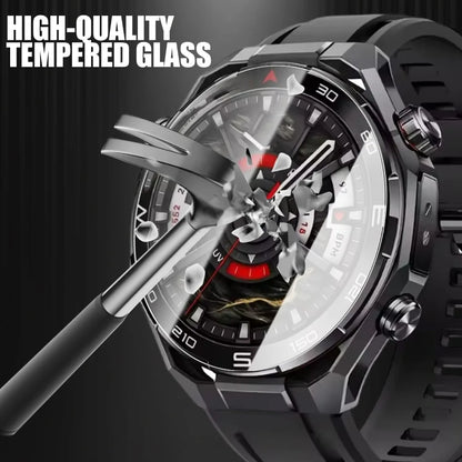 1-3Pcs Easy Installation Tempered Glass for Huawei Watch Ultimate 2 HD Anti-scratch Protective Watch Film for Huawei Ultimate2