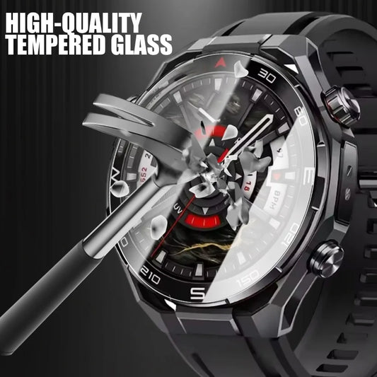 1-3Pcs Easy Installation Tempered Glass for Huawei Watch Ultimate 2 HD Anti-scratch Protective Watch Film for Huawei Ultimate2 by PDG ibma