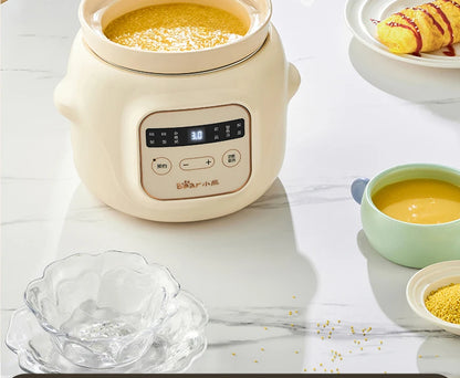 Bear baby food pot electric stew pot porridge small rice cooker porridge pot baby special automatic stew bb soup