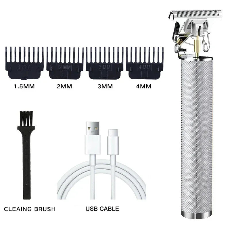 Electric Hair Clipper Vintage T9 For Mens Rechargeable Man Shaver Trimmer Machine For Men's Barber Professional Boyfriend Gift