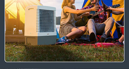 S3  Outdoor Air Cooler Solar Rechargeable Commercial Mobile Refrigeration Air Conditioner Fan