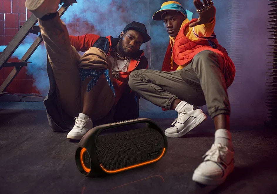Tronsmart Bang Bluetooth Speaker Portable Party Speaker with Lossless Hi-Res Audio, Heavy Bass, App Control, Portable Handle
