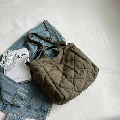 Large Capacity Mommy Bag for Women Totes Baby Diaper Nappy Bags Shoulder Cotton Ladies Maternity Shopping Bags