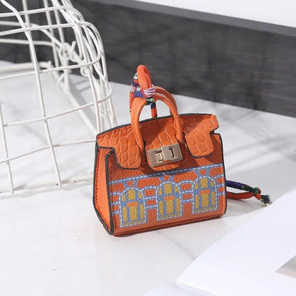 2026 New Mini House Small Bag, Handheld, Portable, Hand Rope, Bluetooth Earphone Bag, Zero Wallet, Multi Functional Small Bag