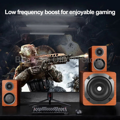 6.5 inch 180W Speaker with 2Pcs Satellite Speakers 5.0 Bluetooth HIFI Sound Box Support RCA USB TF For Home Theater Karaoke 1Pc