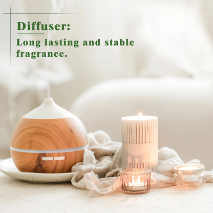 HIQILI Best Essential Oils ,100% Pure Nature for Aromatherapy | Humidifier, Massage,Diffuser, Skin & Hair Care,Perfume DIY-10ML